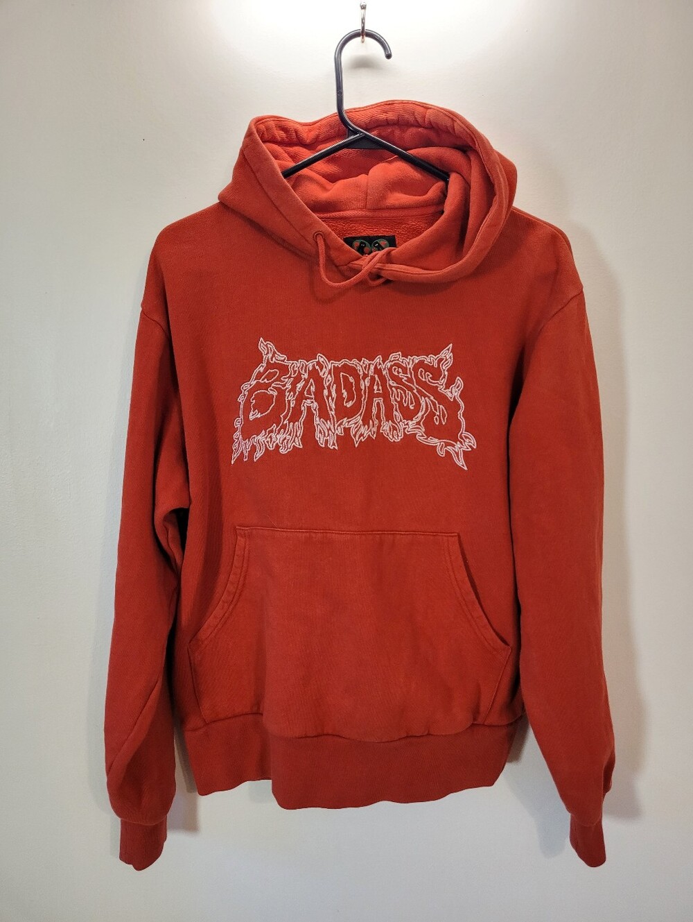 Joey Bada$$ Red Graphic White Logo Hoodie - Pro Era - Size M